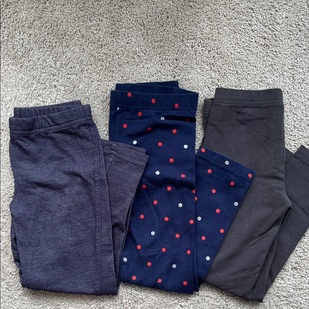 Carter’s lot of 3 leggings